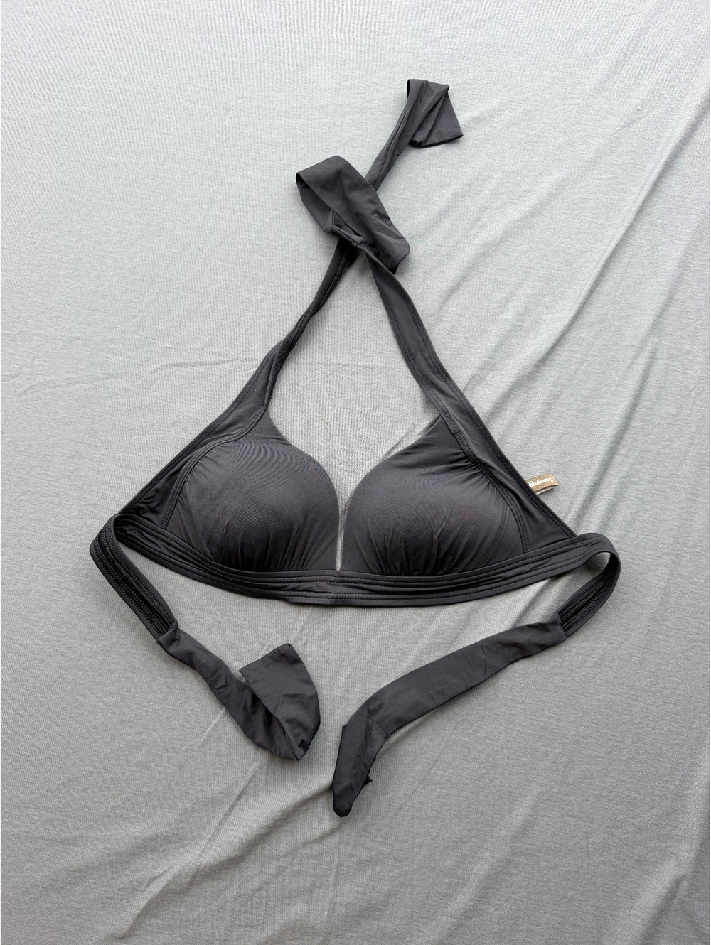 Tommy Bahama black triangle bikini top
